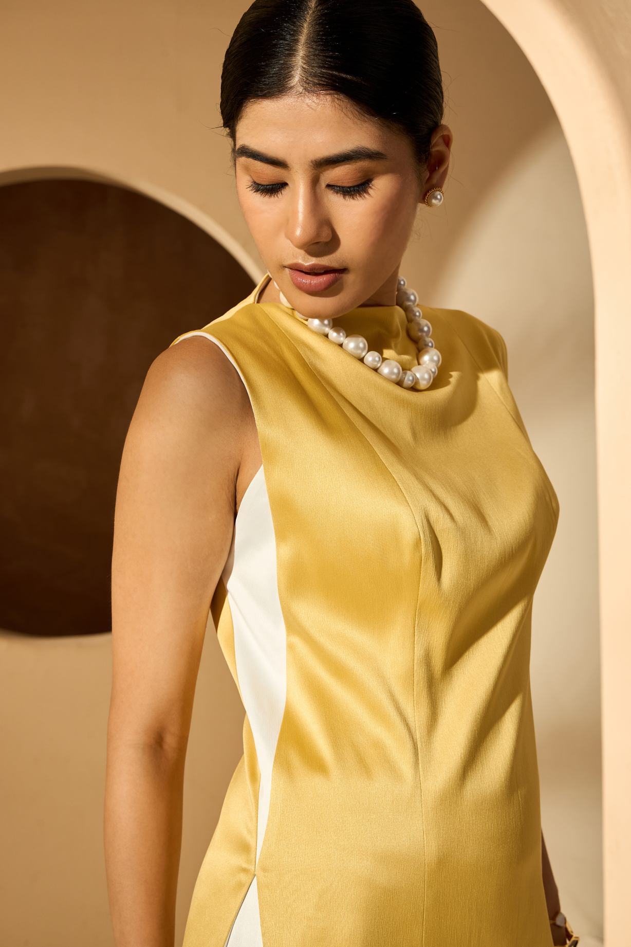 INAYA TOP IN YELLOW