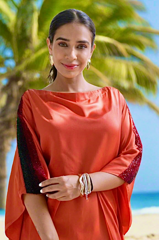 LUNA EMBROIDERED KAFTAN