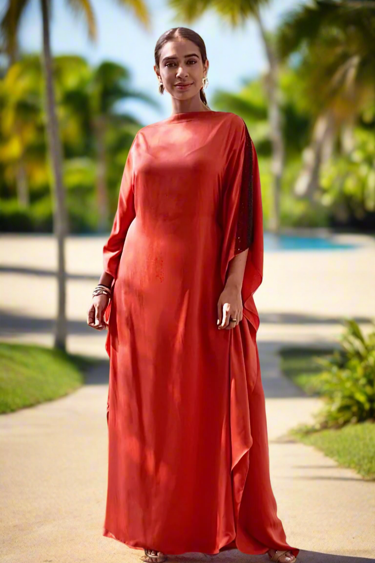 LUNA EMBROIDERED KAFTAN